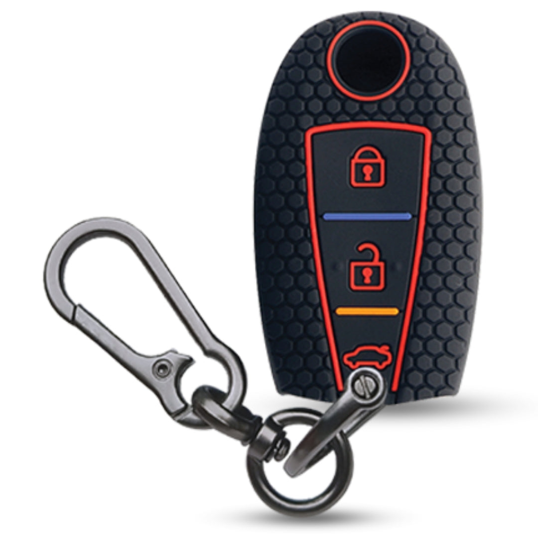 Suzuki Silicone Key Cover with Keychain