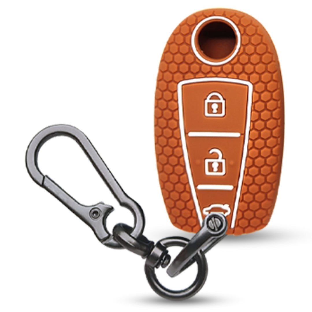 Suzuki Silicone Key Cover with Keychain