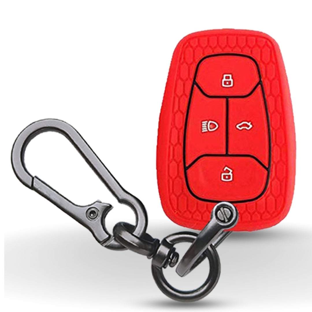 Tata Silicone Key Cover With Keychain