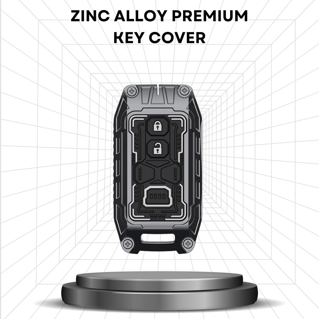 Suzuki Metal Armor Car Key Cover for with Keychain (Type M4)