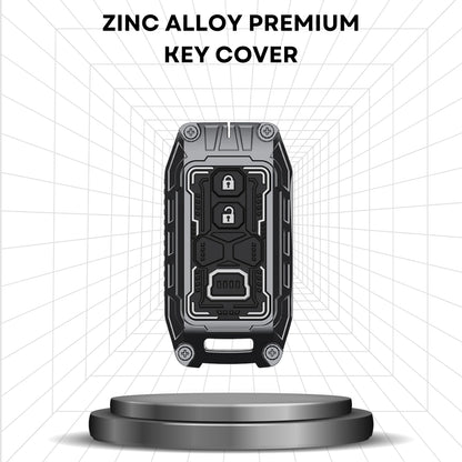 Suzuki Metal Armor Car Key Cover for with Keychain (Type M4)