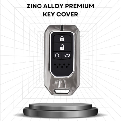 Honda Metal Alloy Key Cover with Keychain (Type M1)