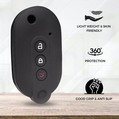 MG Silicone Key Cover with Keychain (Type K1)