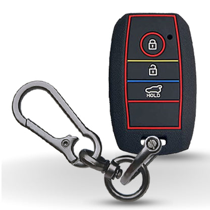 Kia Silicone Key Cover with Keychain