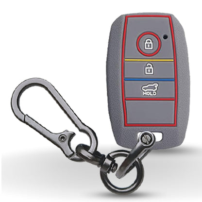 Kia Silicone Key Cover with Keychain