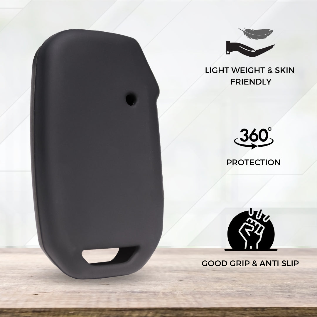 Kia Silicone Key Cover with Keychain (Type K1)