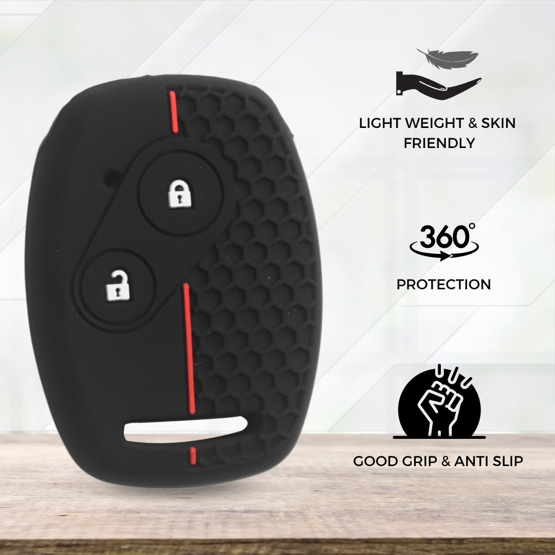 Honda Silicone keycover with Keychain (Type K1)