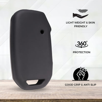 Kia Silicone Key Cover with Keychain (Type K2)