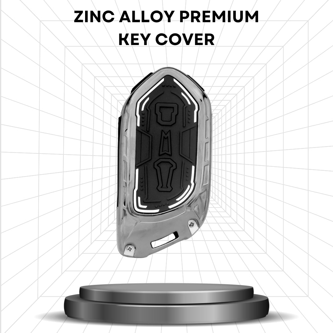 Keycept Metal Armor Key Cover with Keychain.(Type M4)
