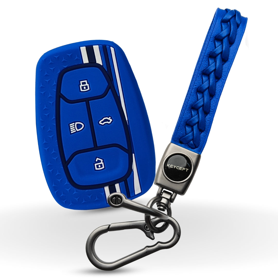 Tata TriStar Silicone Key Cover with Keychain