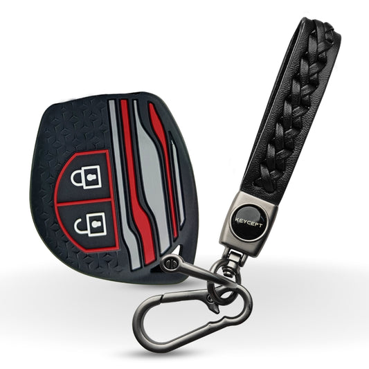 Suzuki TriStar Silicone Key Cover with Keychain