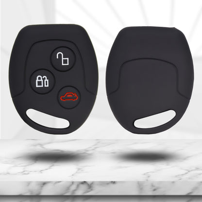 Ford Silicone Key Cover with Keychain (Type K1)