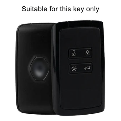 Silicone Key Cover for Compatible Renault Kiger | Triber Smart Card Key with Keychain 2