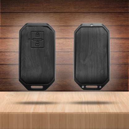 Suzuki Noir Wood Car Key Cover with Keychain (Type M8)