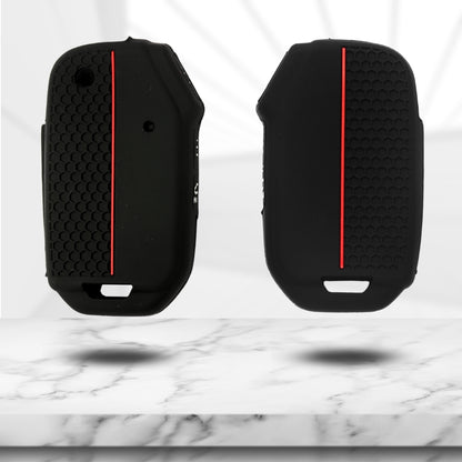 Kia Silicone key cover with keychain (Type K1)