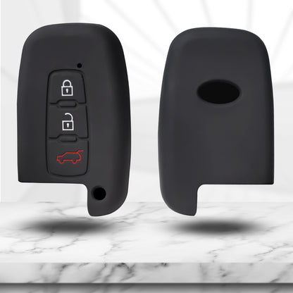 Hyundai Silicone Key Cover with Keychain (Type K2)