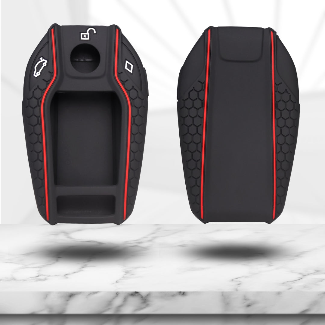 BMW Silicone Key Cover with Keychain (Type K2)
