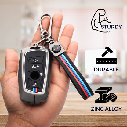 Metal Alloy Key Cover with Keychain (Type M2)