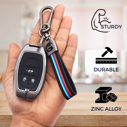 MG Metal Alloy Key Cover with Keychain (Type M2)
