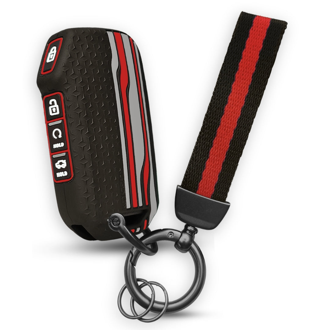 Kia TriStar Silicone Key Cover with Keychain