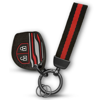 Suzuki TriStar Silicone Key Cover with Keychain