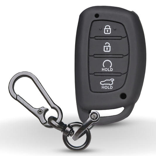 Hyundai Silicone Key Cover with keychain (Type K1)