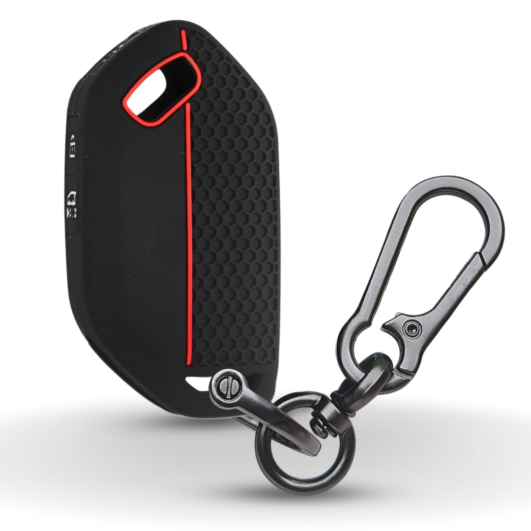 Kia Silicone key cover with keychain (Type K1)