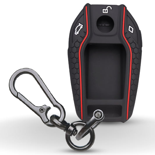 BMW Silicone Key Cover with Keychain (Type K1)