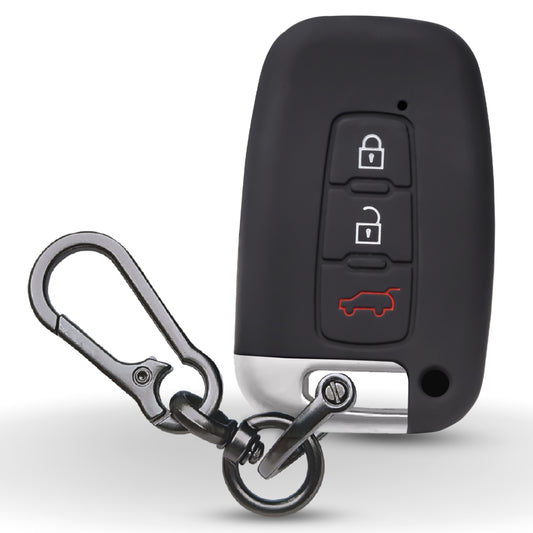 Hyundai Silicone Key Cover with Keychain (Type K1)