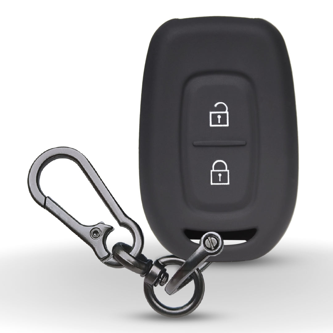 Renault Silicone Key Cover with Keychain (Type K1)