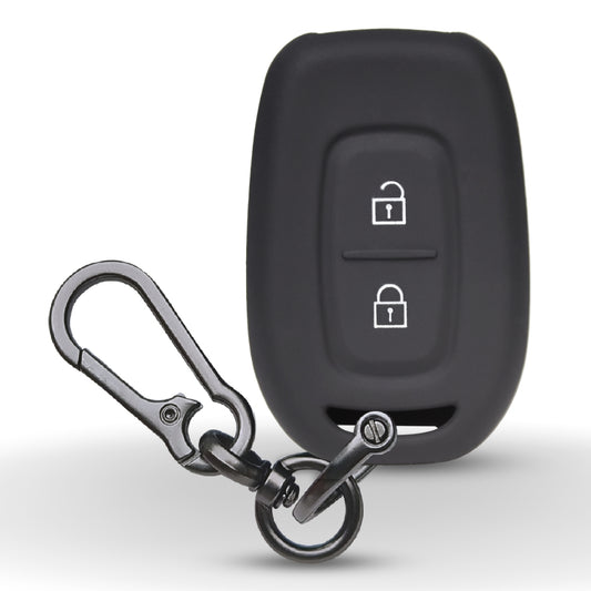 Renault Silicone Key Cover with Keychain (Type K1)