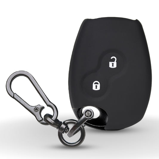 Renault/ Nissan Silicone Key Cover with Keychain (Type K1)