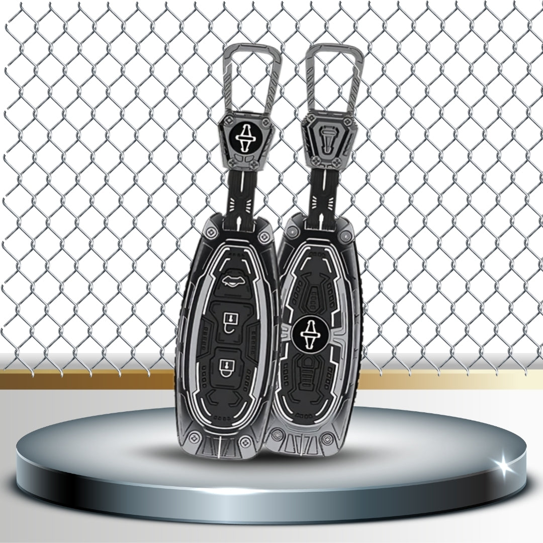 Suzuki Metal Armor Smart Key Cover with keychain (Type M4)