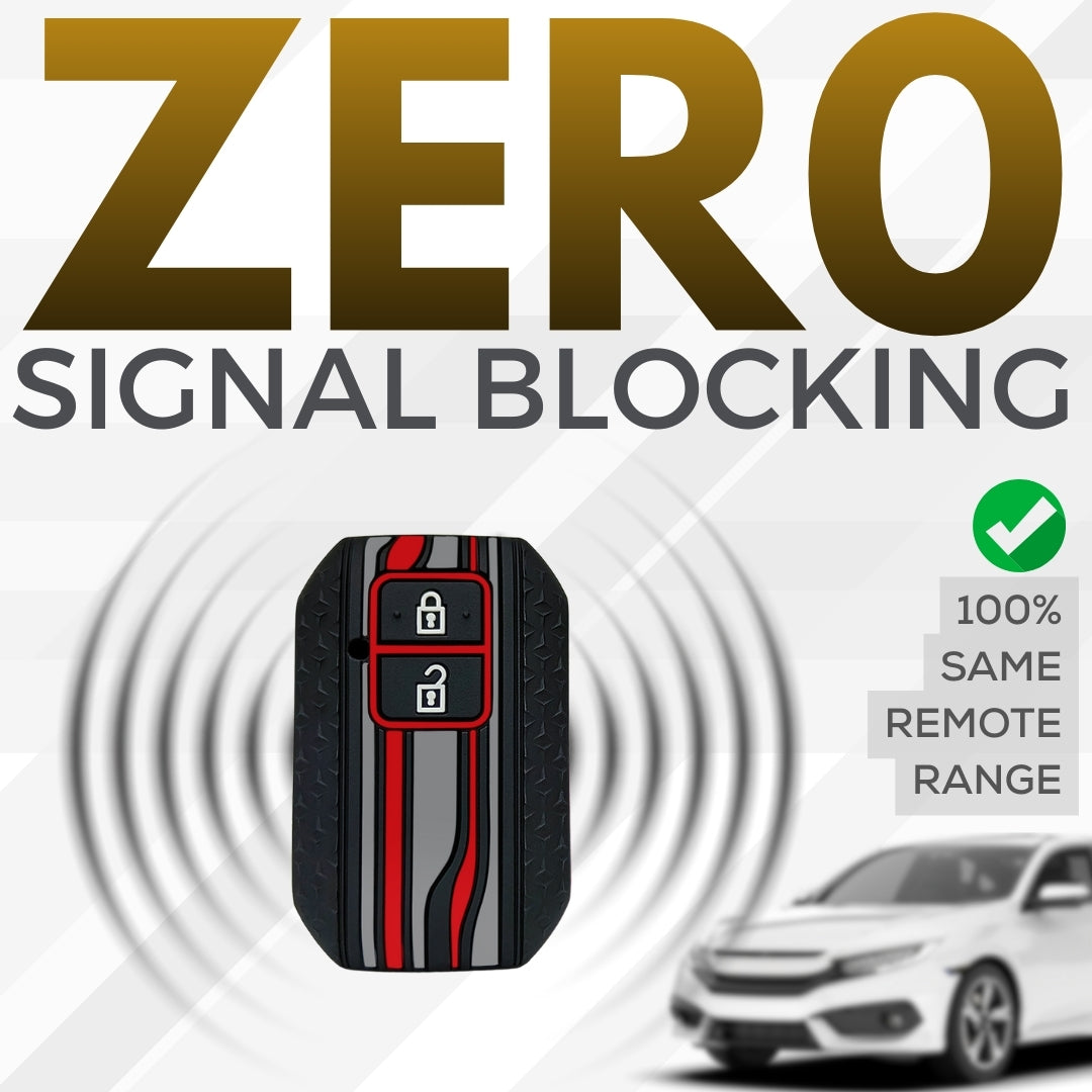 Suzuki TriStar Silicone Key Cover with Keychain