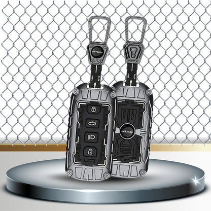 Tata Metal Armor Car Key Cover with Keychain (Type M4)