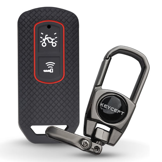 Honda Silicone Key Cover with Keychain (Type K2)