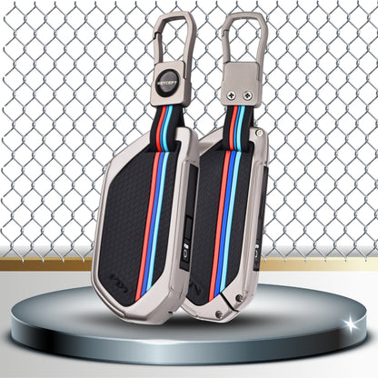 Kia Metal Alloy Key Cover with Keychain (Type M1)