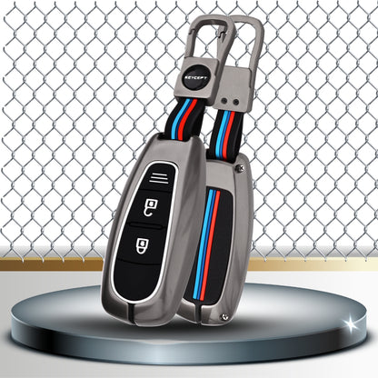 Suzuki Metal Alloy Key Cover with Keychain (Type M1)
