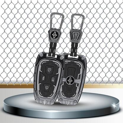 Tata Metal Armor Key Cover with Keychain (Type M4)