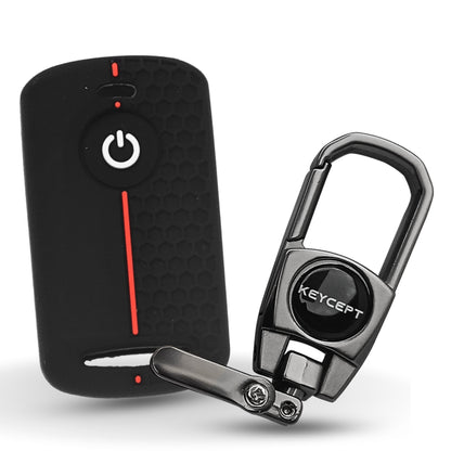 Yamaha Aerox Silicone key cover with keychain (Type K2)