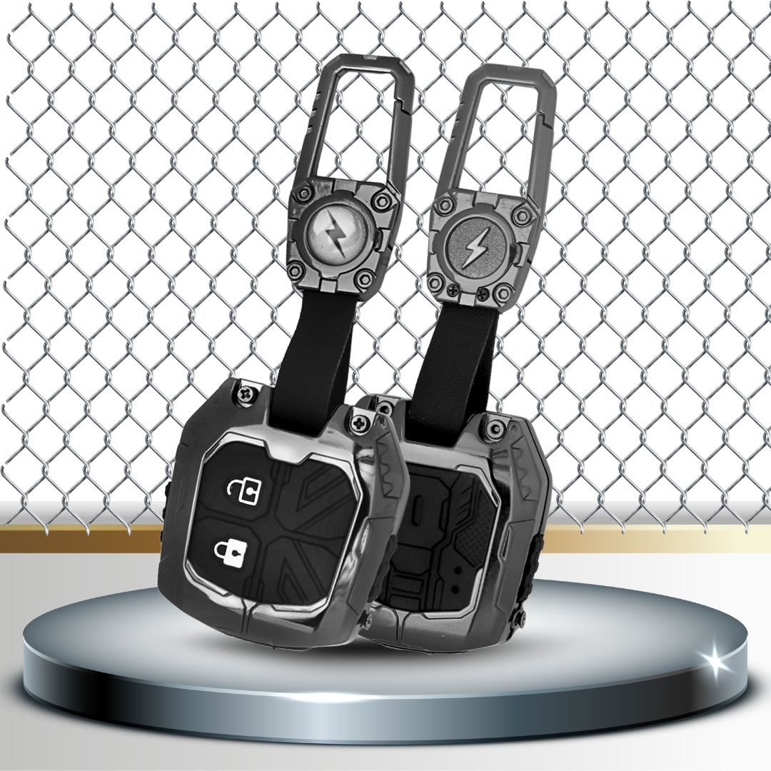 Suzuki Metal Mecha Key Cover with Keychain (Type M3)