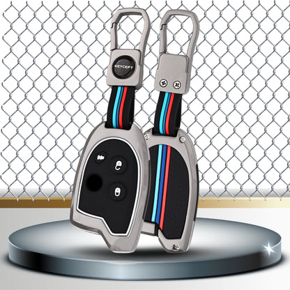 Suzuki Metal Key Cover with Keychain (Type M1).