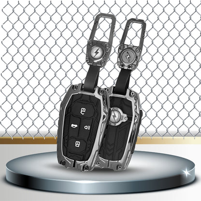 Tata Metal Mecha Key Cover with Keychain (Type M3)