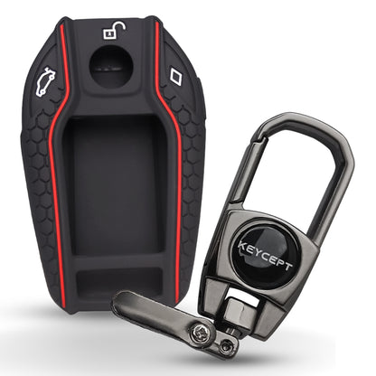 BMW Silicone Key Cover with Keychain (Type K2)
