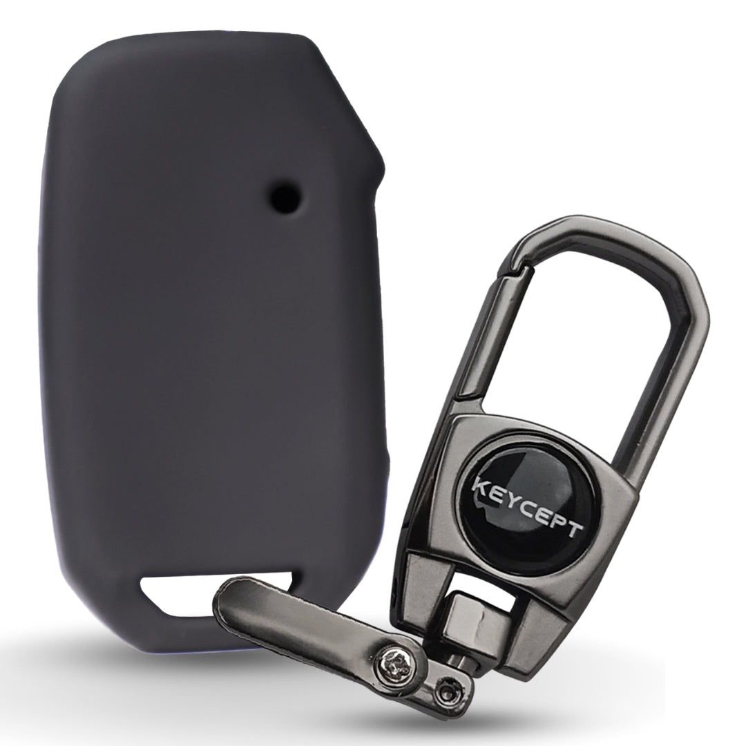 Kia Silicone Key Cover with Keychain (Type K2)