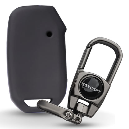 Kia Silicone Key Cover with Keychain (Type K2)