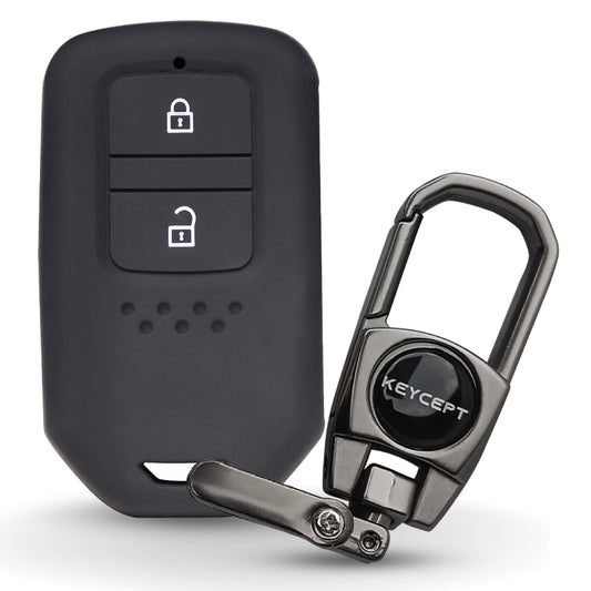 Honda Silicone Key Cover with Keychain (Type K2)