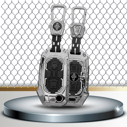 Keycept Metal Armor Key Cover with Keychain(Type M4)