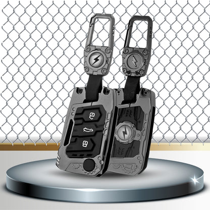 Skoda/ Volkswagen Metal Mecha Key Cover with Keychain (Type M3)