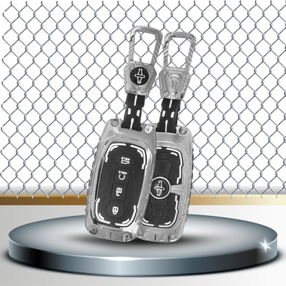 Kia Metal Armor Key Cover with keychain (Type M4)